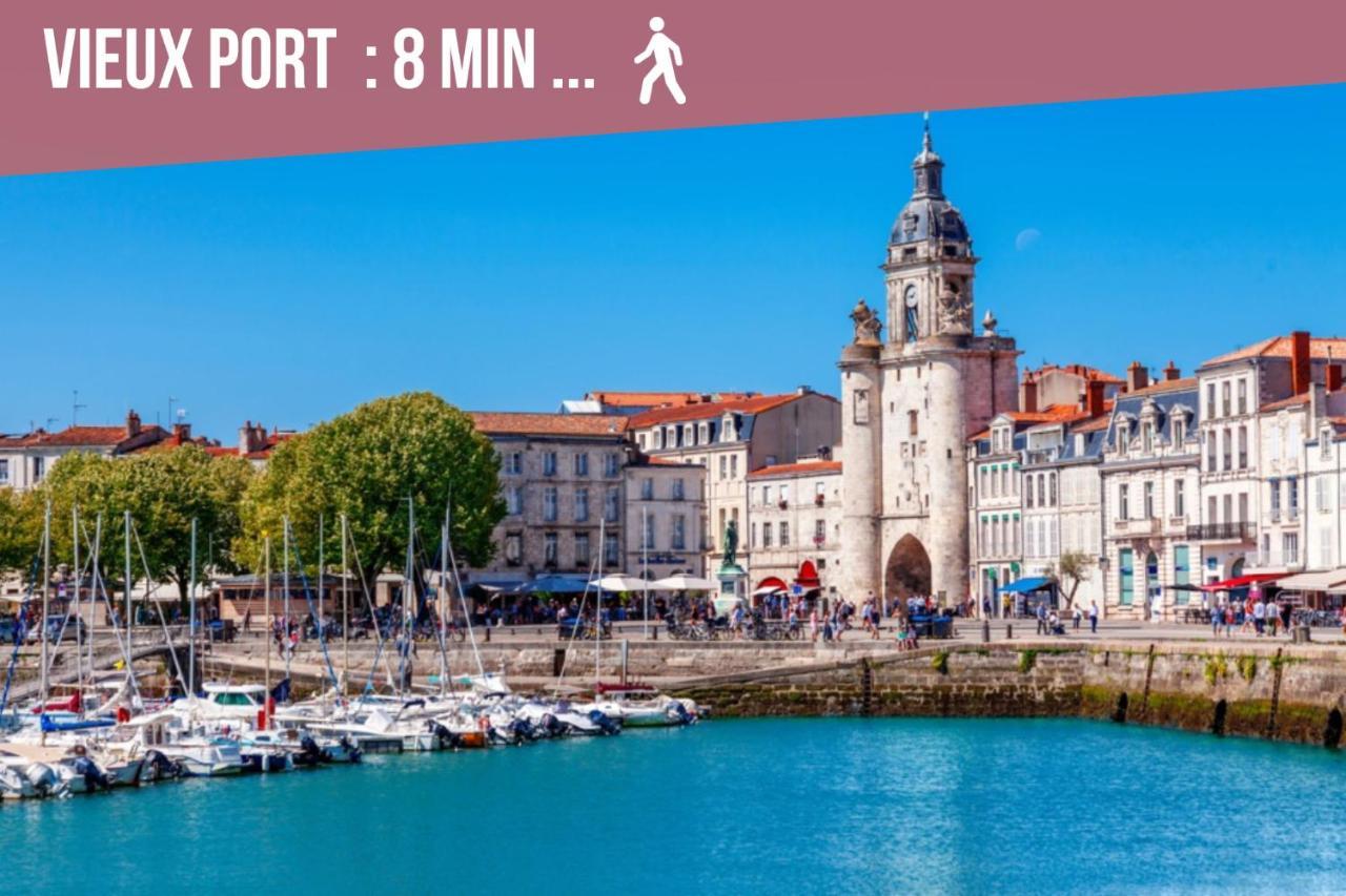 Ღ Marche Central • Au Coeur De Ville & Spacieux La Rochelle  Exteriér fotografie